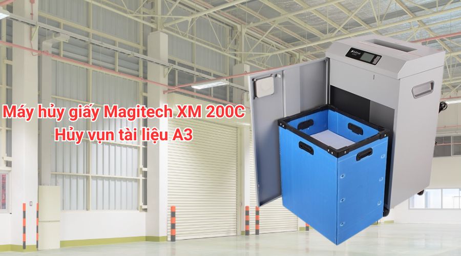 Máy Hủy Giấy Magitech Xm 200c