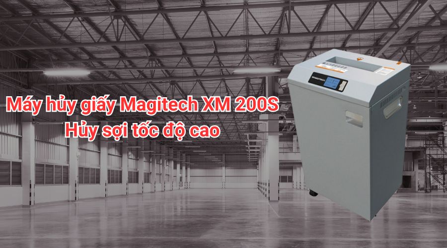 Máy hủy giấy Magitech XM 200S