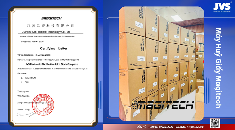 Máy Hủy Tài Liệu Magitech