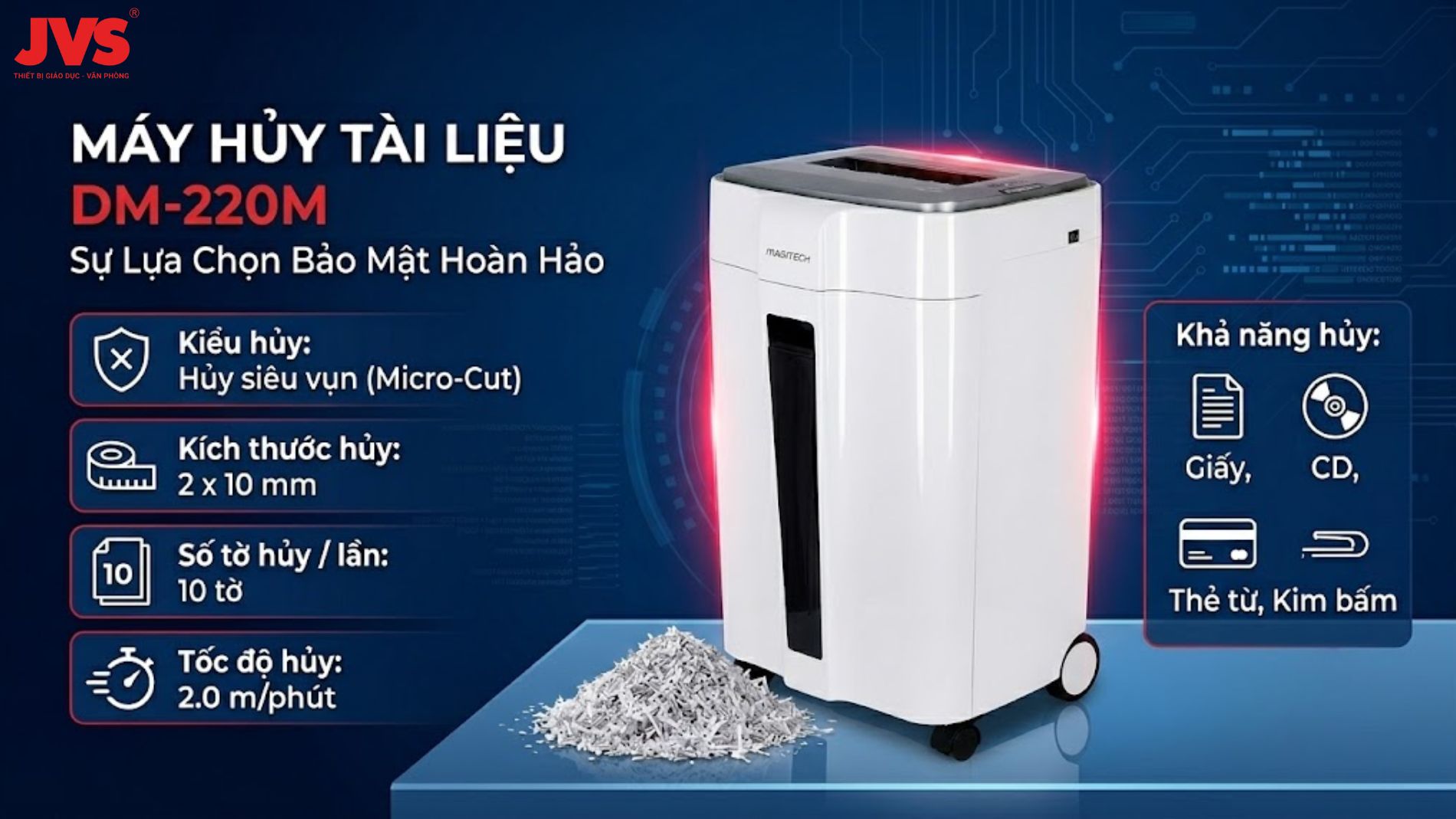 Cung cấp và phân phối máy hủy giấy chính hãng giá tốt tại TP.HCM