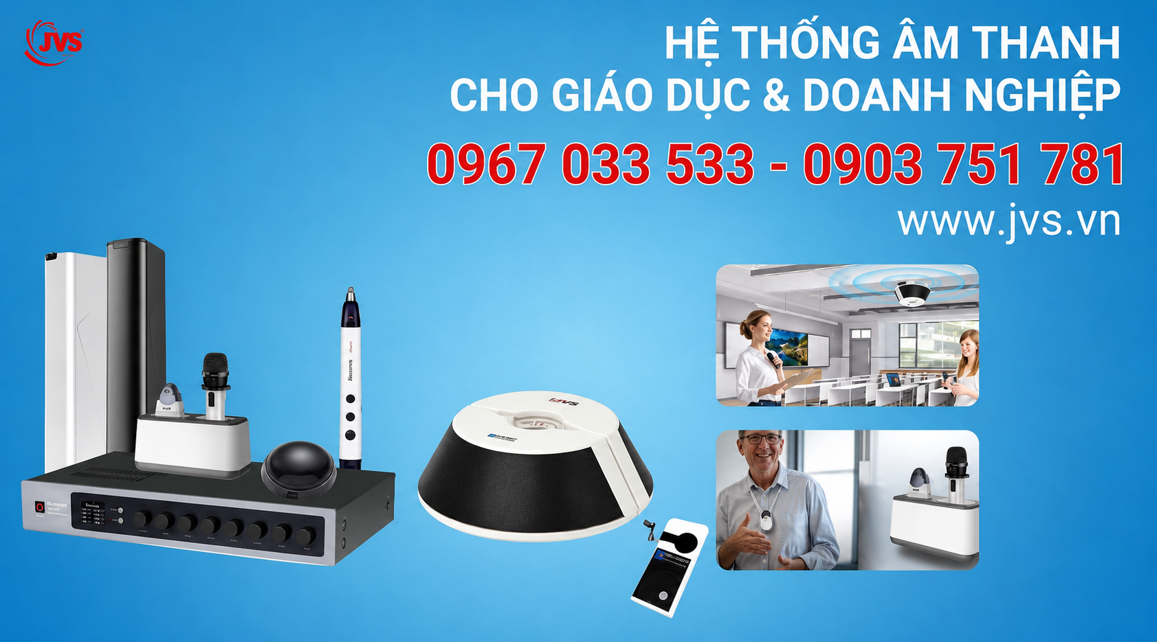 Hệ thống âm thanh lớp học trong giải pháp thiết bị giáo dục thông minh