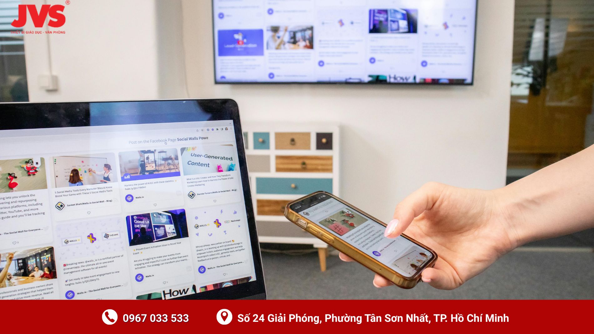 Giao diện phần mềm dạy học thông minh trên màn hình tương tác IQ
