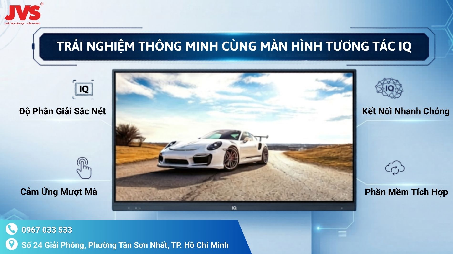 Tương Tác Đa Điểm Màn Hình IQTouch T1000