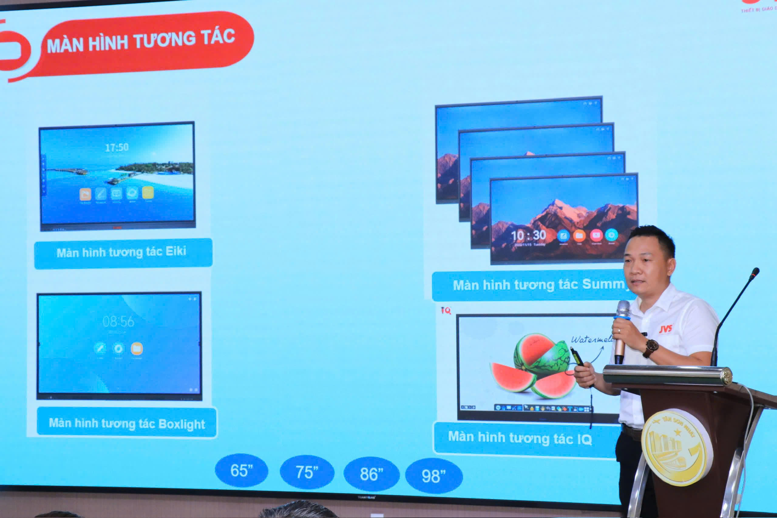 Màn Hình Tương Tác Cho Hội Họp