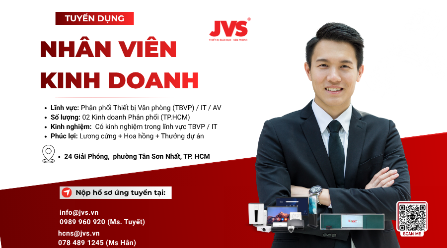 JVS TUYỂN DỤNG