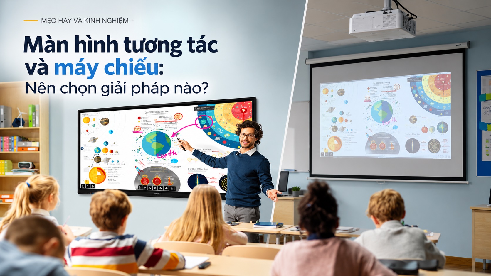 Man Hinh Tuong Tac Va May Chieu
